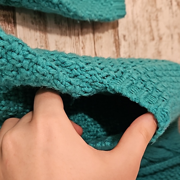 Teal Open Cardigan - Picture 3 of 4